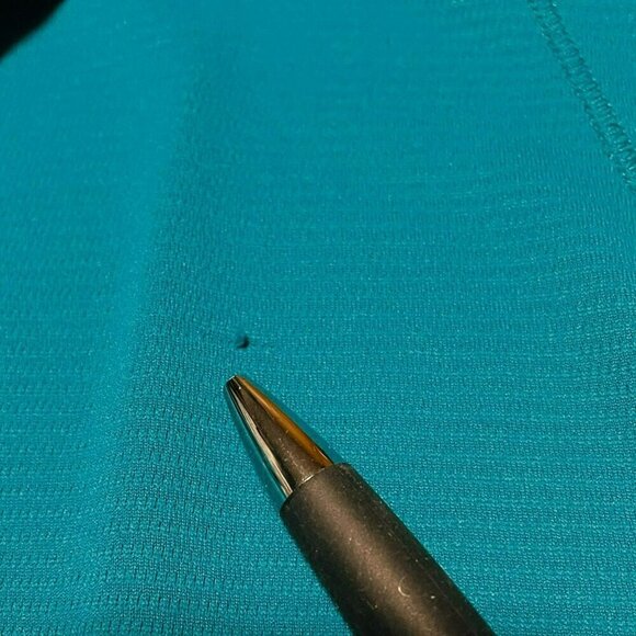 L. L. Bean Performance Tee Short Sleeve Pullover Women's Large Aqua Activewear - Picture 8 of 8